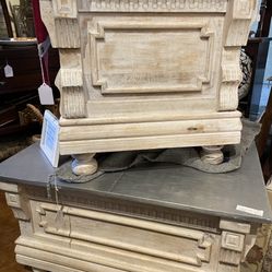 Architectural Coffee Table And Side Table 