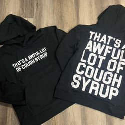 Retail Cough Syrup Hoodies S-Xl