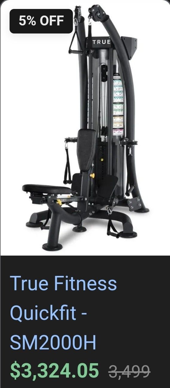 TRUE Quick Fit Home Gym - Main Image