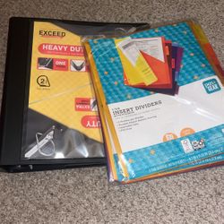 Binder And Folders