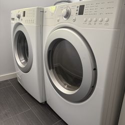 LG Front Load Washer & Dryer Set - Super Capacity
