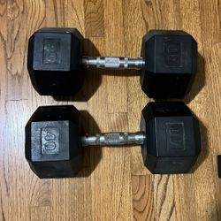 40 Lb Dumbbells 