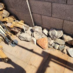 FREE Decorative Yard Rocks