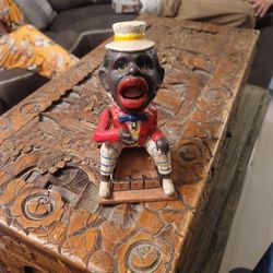 CAST IRON PIGGY BANK 