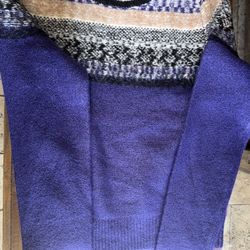 Pink Lily Sweater Purple Size Small 