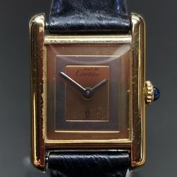 Cartier Argent silver And Gold plated Watch