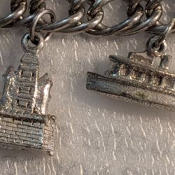 Vintage 60s Disneyland Charm Bracelet 