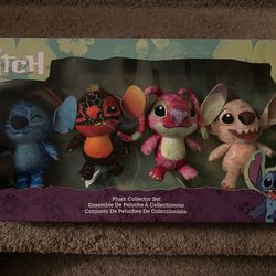 Disney Stitch Plush Collector Set Brand New