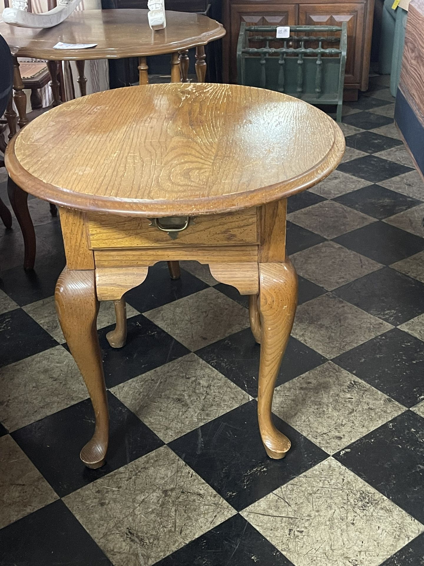Oak Side Table
