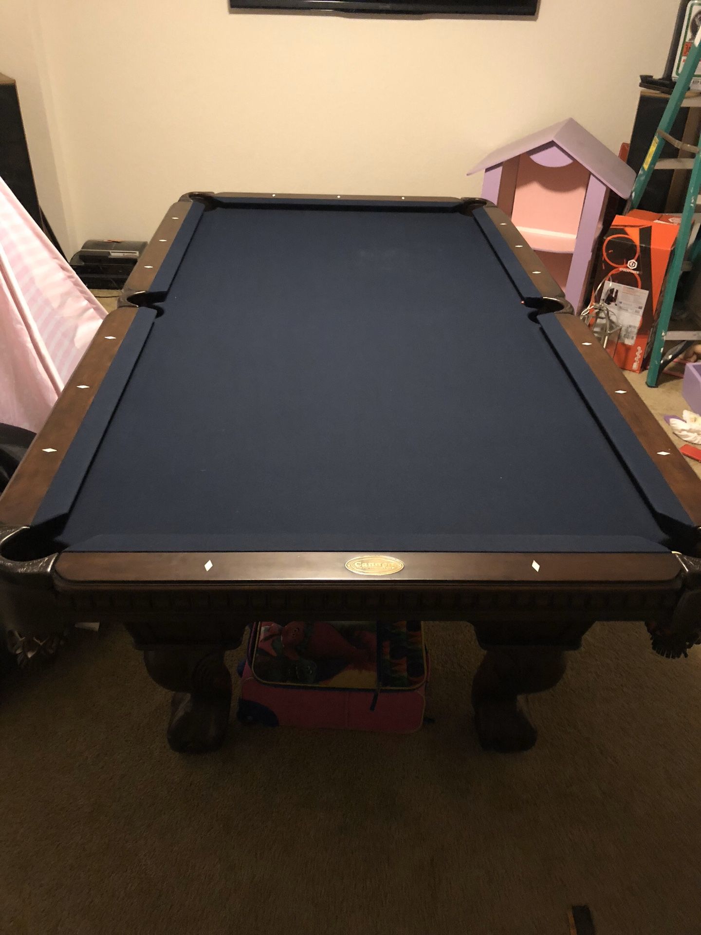 8’ Cannon Pool Table