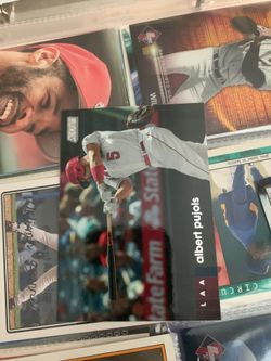 Albert Pujols baseball card