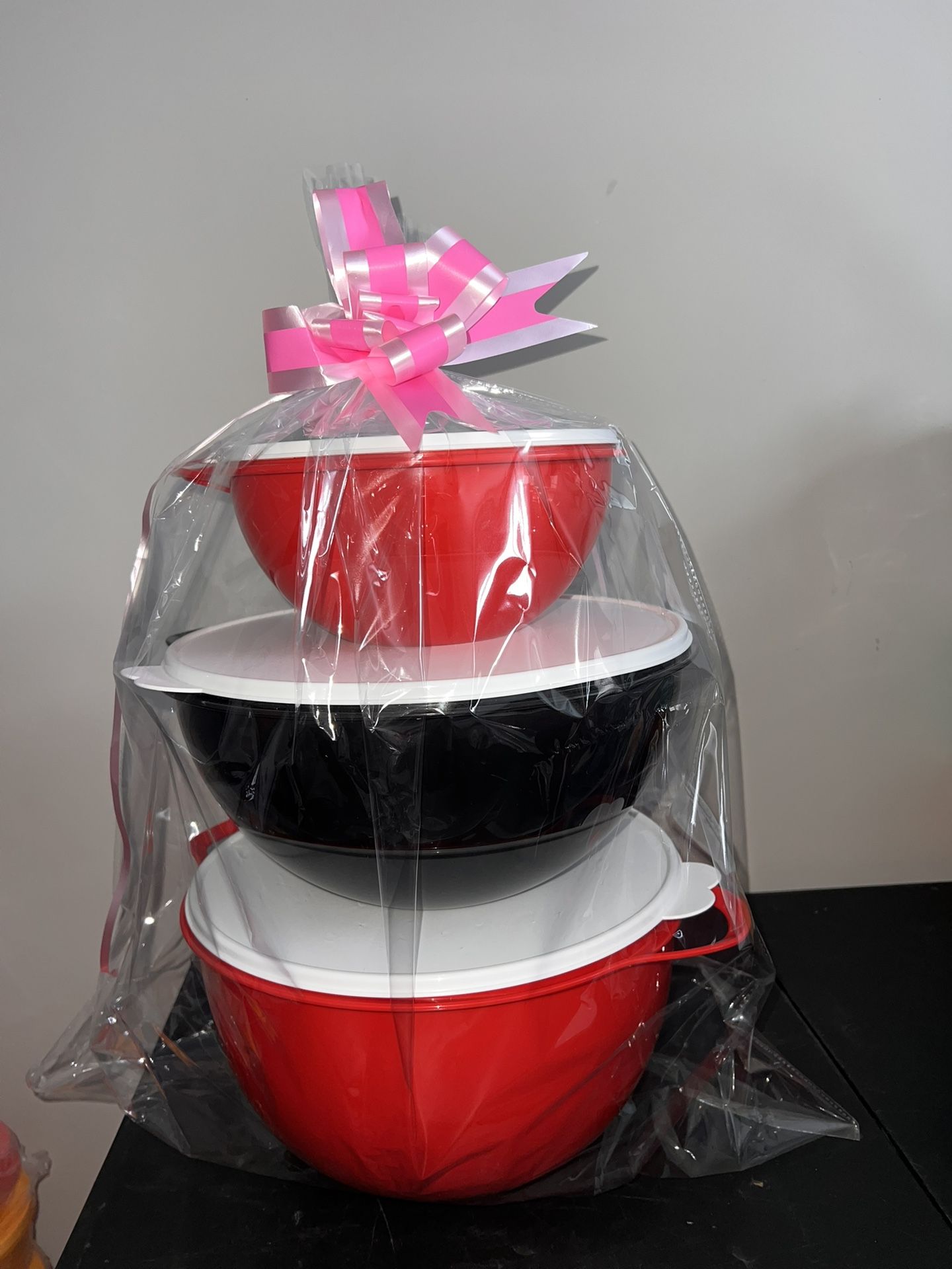 Tupperware 3 Piece Bowl Set