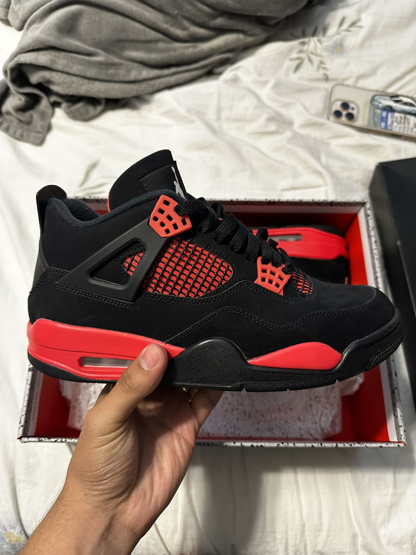 Jordan 4 Retro Red Thunder