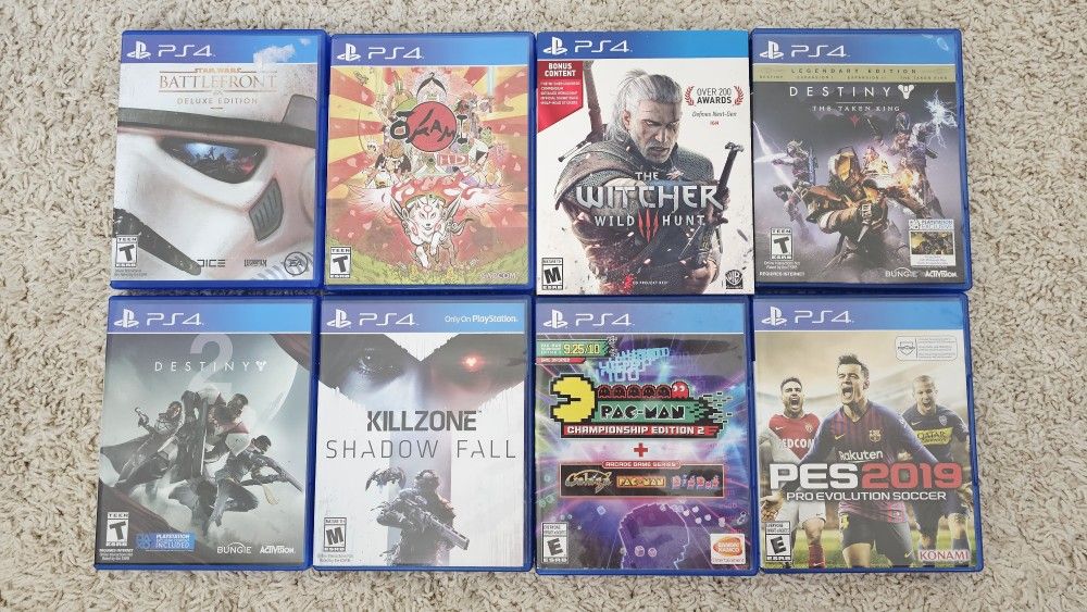 PS4 games