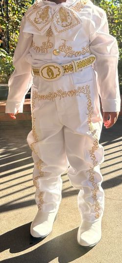 Charro bactise outfit.