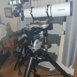 🌌 Meade LX850 Telescope Setup – APO Triplet + Mount + Autoguider
