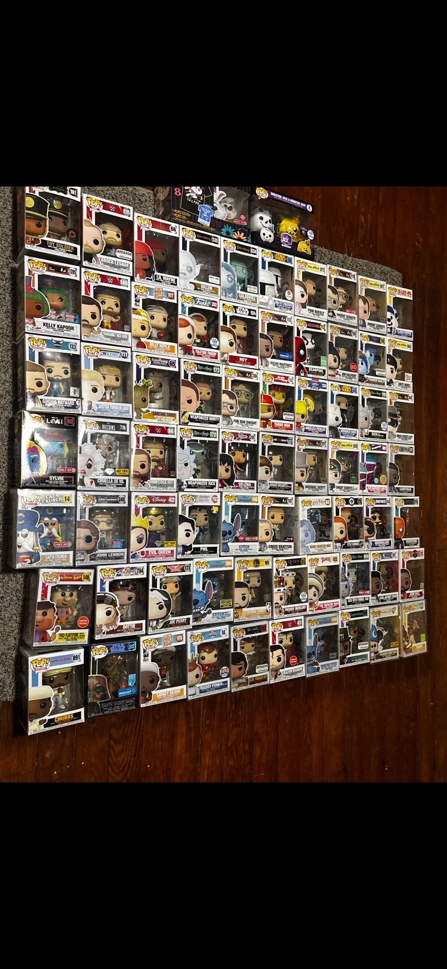 72 Funko Pops Lot