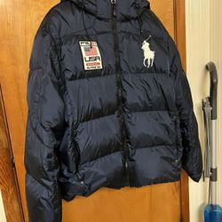 Ralph Lauren Polo Puffer Coat ***Like New*** Look At Photos 