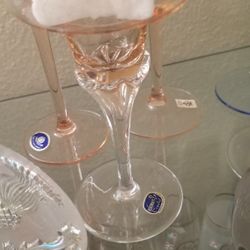 Candle Holder - Mini Champagne Or Margarita Glass
