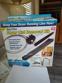 DRYER VENT LINT REMOVER