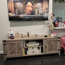 70” Farmhouse Style TV Stand 