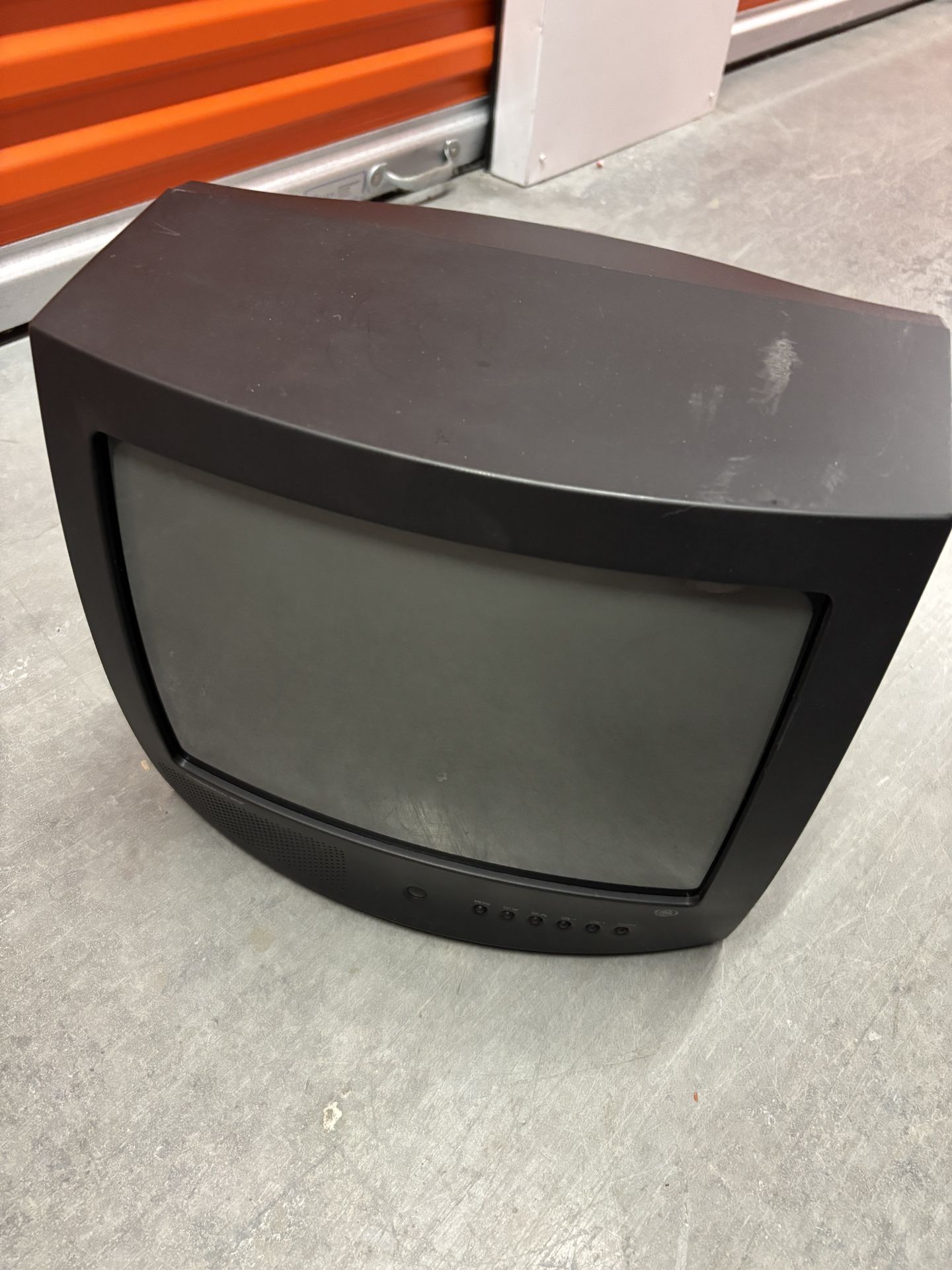 13” CRT Tv Gaming Old Small Tv