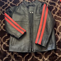 Jacket Size 4 Leather 
