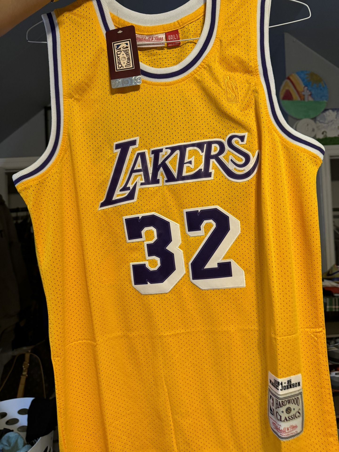 Magic Johnson NBA Jersey Mitchell And Ness (M)