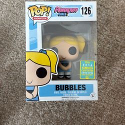 Funko Pop! Bubbles #126 First To Market Summer Convention Limited Edition 2016 Powerpuff Girls