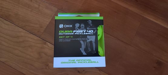 Brand New Onix Dura Fast 40 Green Pickleball 