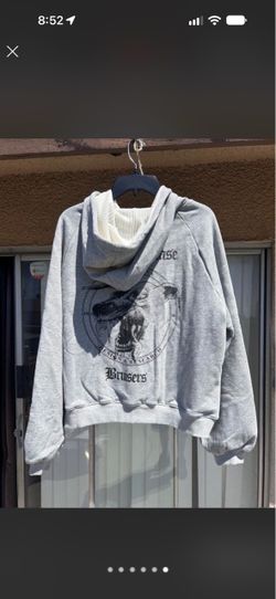 Basketcase gallery Bruisers Design & Research Gray Graphic Hoodie