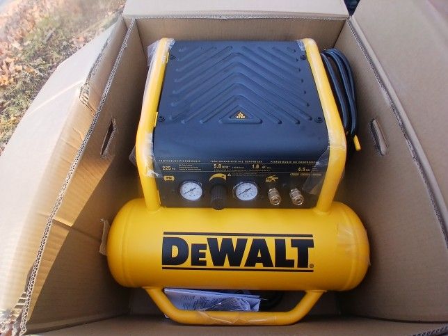 New Dewalt 225psi Heavy Duty Air compressor