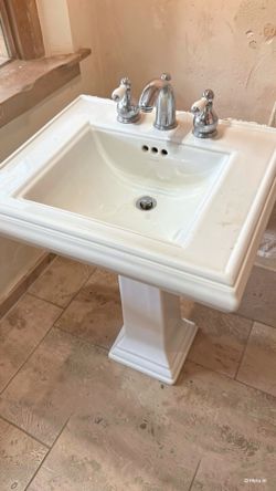Sink for bathroom hot/cold water
