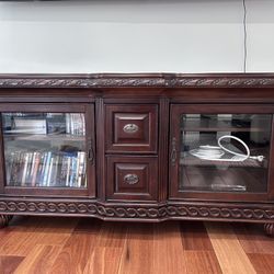 Mahogany TV Stand