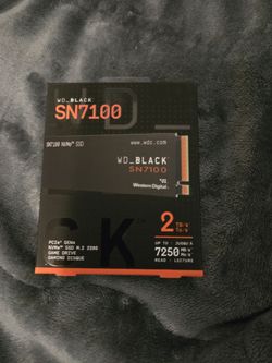 WD BLACK SN7100 M.2 2280 2TB FAST NVME
