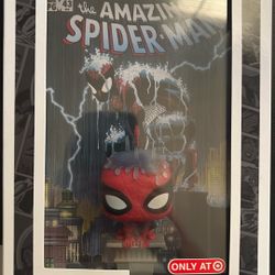 Target Exclusive Spider Man Comic Cover Funko Pop