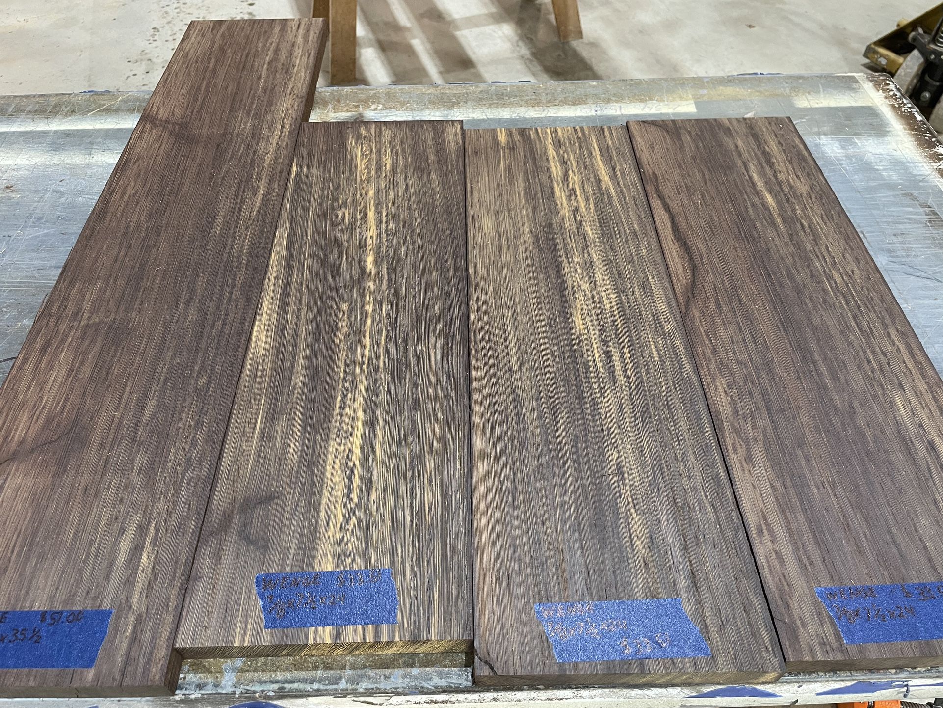 Wenge Lumber