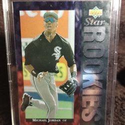 Michael Jordan Baseball ROOKIE CARD