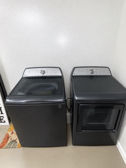 GE Profile Washer and Dryer Set