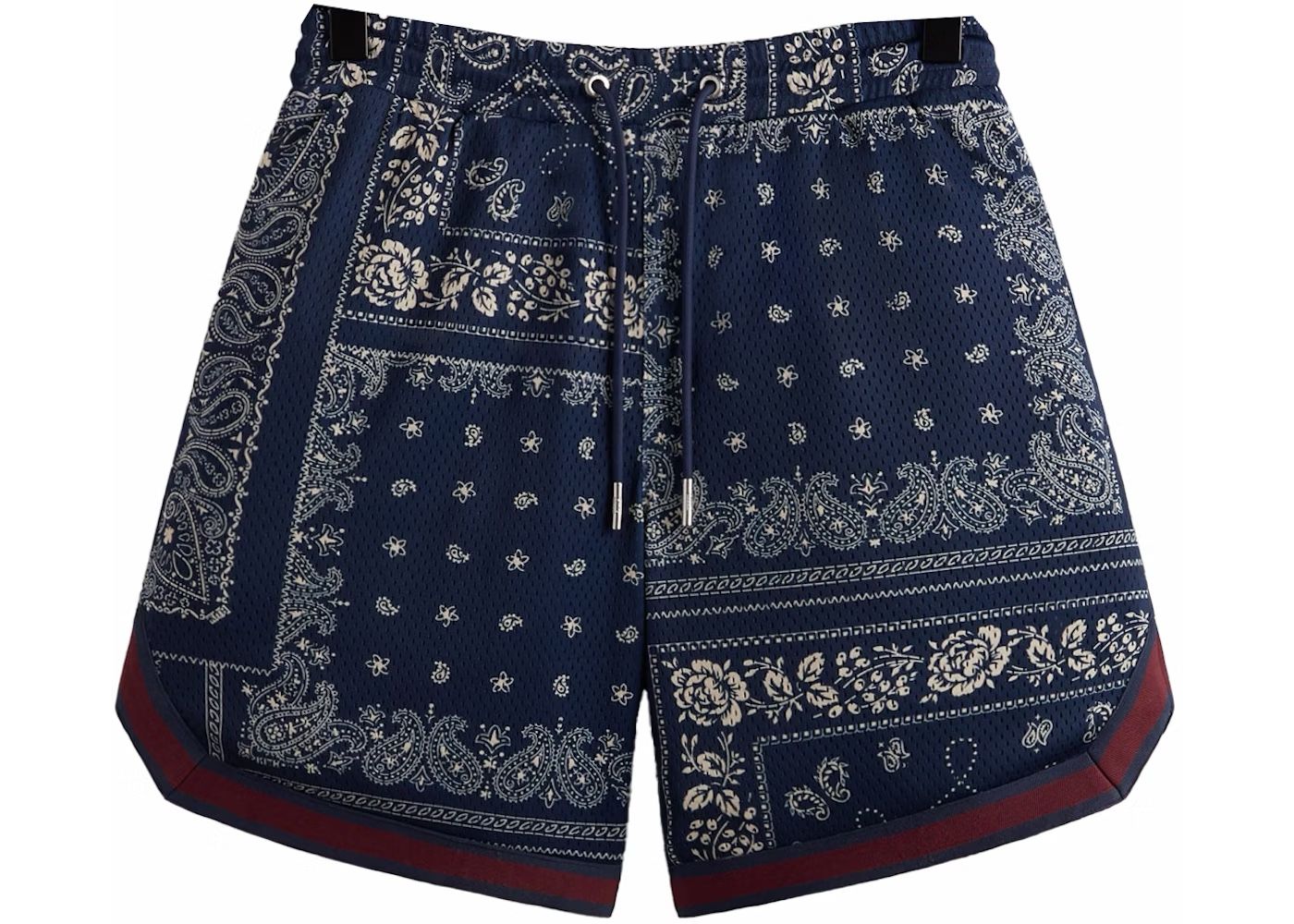 Kith Bandana Mesh Curtis Shorts Size Large