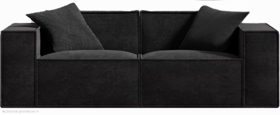 M1 Sofa Loveseat in Carbon Black, Like New, Excellent Condition, unopened