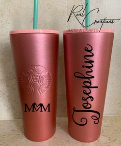 Customized Starbucks Venti Cold Cup