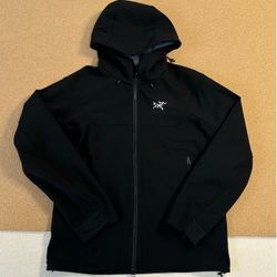 Arcteryx Hooded Stand Collar Zip Up Jacket