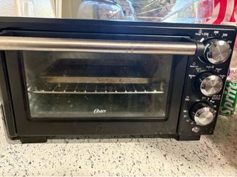 Black Oster toaster oven