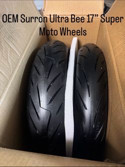 Surron Ultra Bee Supermoto Wheels