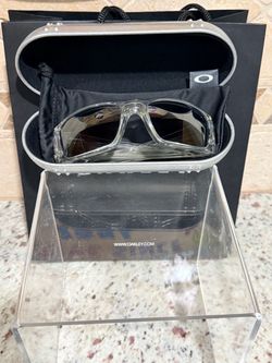 Oakley Crankshaft clear Sunglasses with Case