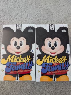 PopMart Mickey Family Keychain