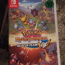 Pokémon Mystery Dungeon Nintendo Switch 