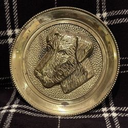 Lombard England Wall Plate - Vintage (Dog)