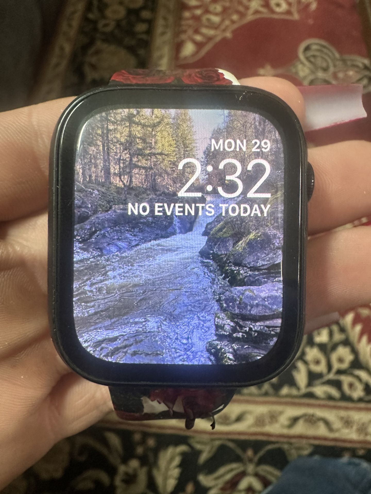 Series 8 45mm Apple Watch W/cellular (Midnight Blue)